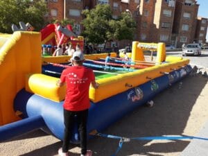 Pack Canoa + Tiro Arco + Futbolin Humano