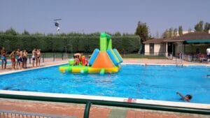 Castillo Mini Flotante para Piscina