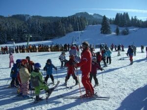 Curso de esquí o snowboard