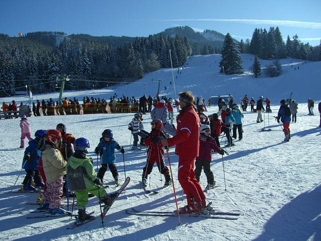 Curso de esquí o snowboard
